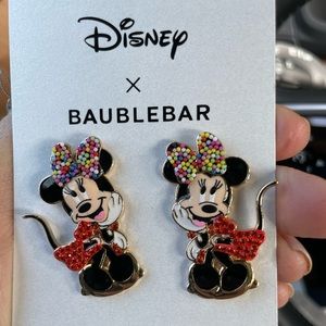 Disney Baublebar Minnie Mouse Earrings